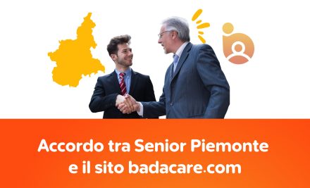 Accordo tra Senior Piemonte e il sito badacare.com