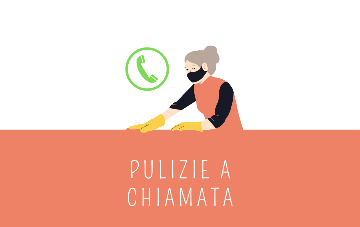 Pulizie a chiamata: un imprevisto e la casa è in disordine