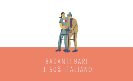 A Bari il 50% dei badanti è di nazionalità italiana