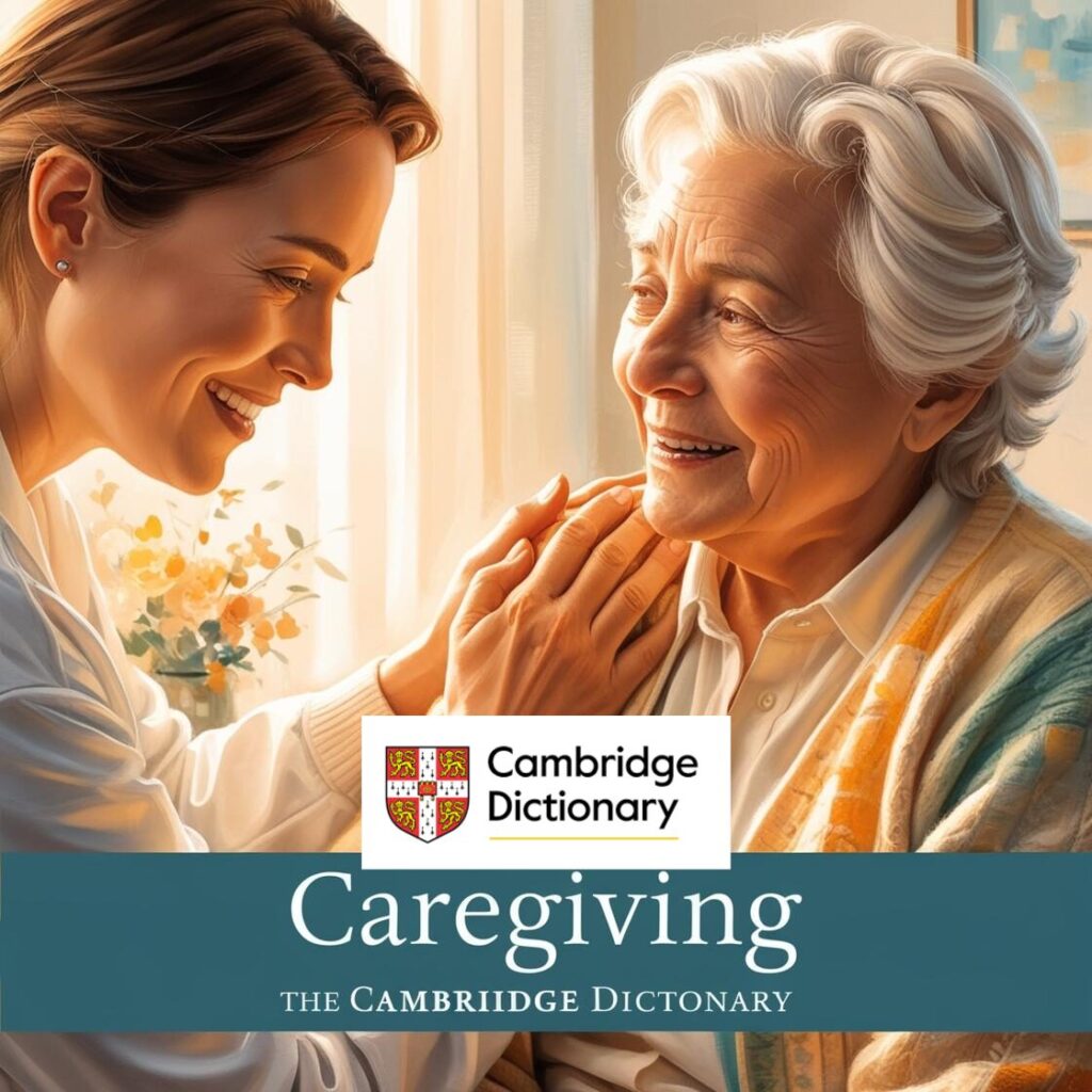 Caregiver significato secondo il Cambridge Dictionary