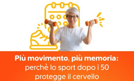 🧠 Più movimento, più memoria: perché lo sport dopo i 50 protegge il cervello
