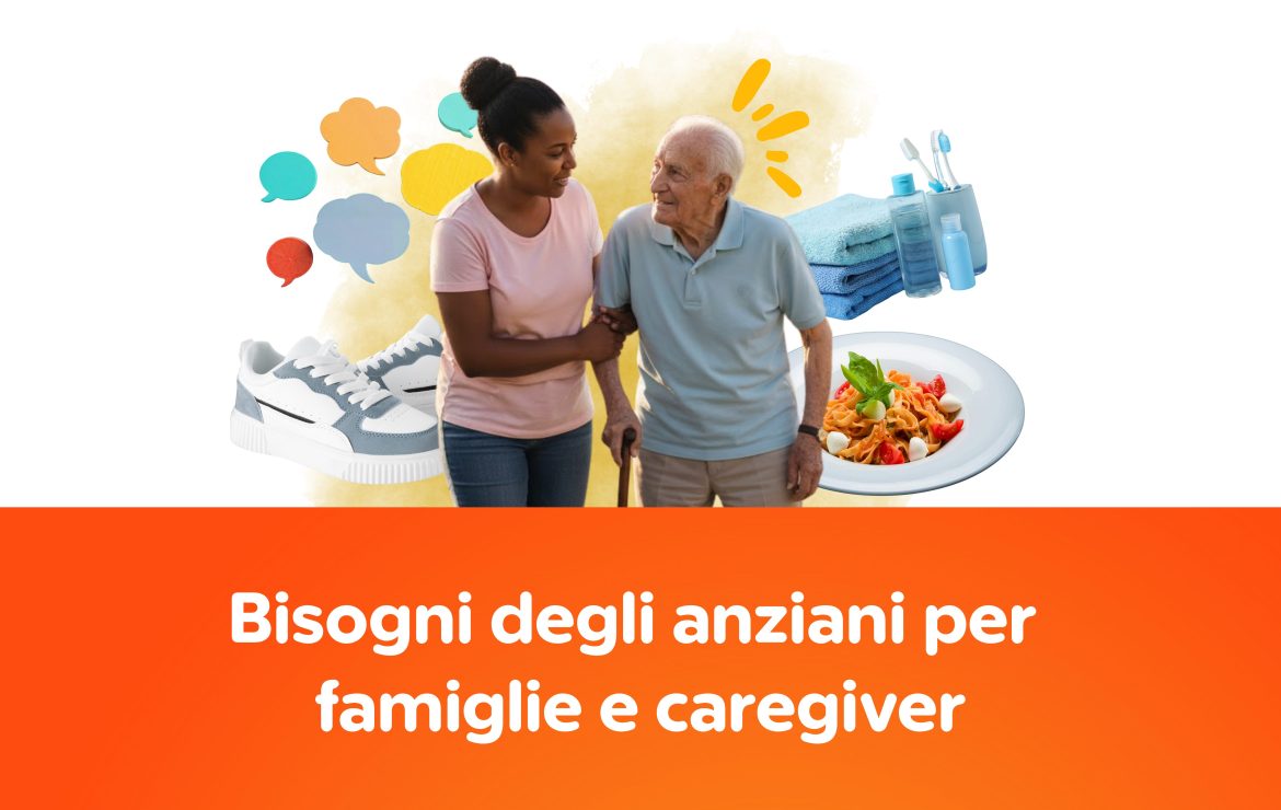 Bisogni degli anziani per famiglie e caregiver